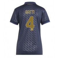 Juventus Federico Gatti #4 Replica Third Shirt Ladies 2024-25 Short Sleeve